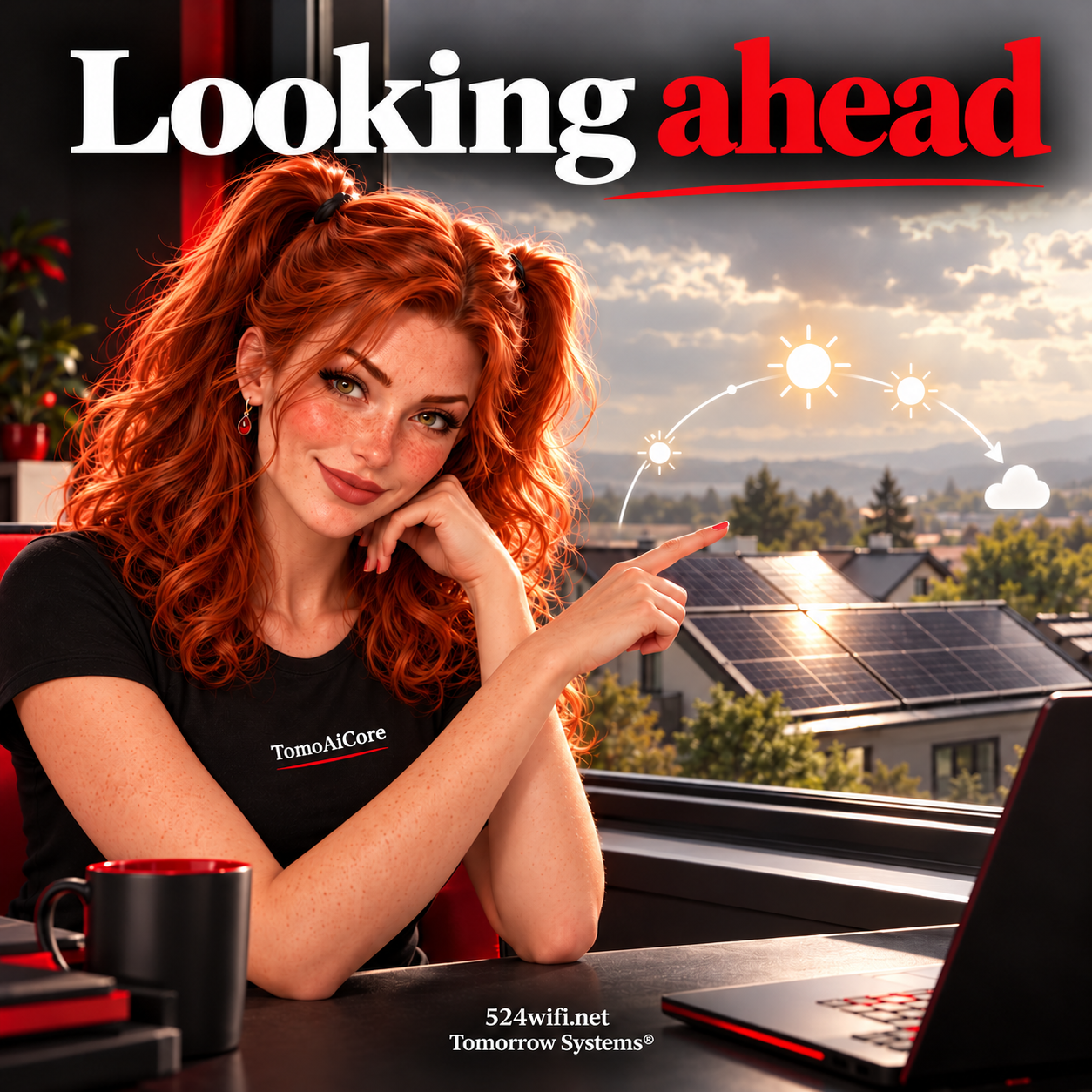 Tomo illustrates chapter 04: Looking ahead